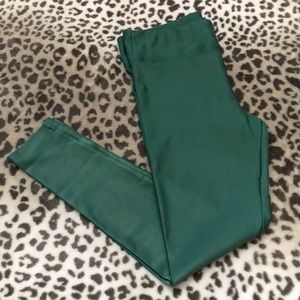 Koral Lustrous Infinity High Rise Legging in Duffle Green Size Large
